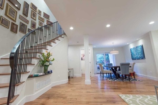 Living Room & Stairs Remodel full home renovation