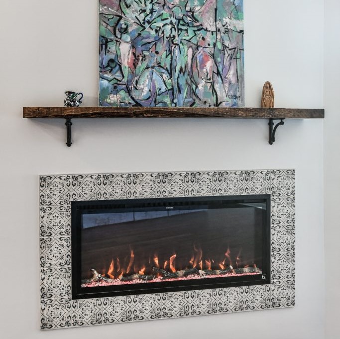 Touchstone Electric Fireplace Will Bring "WOW" Factor