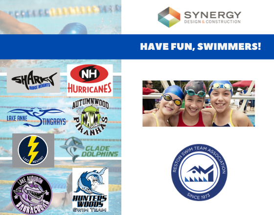 swim team logos with team on the right