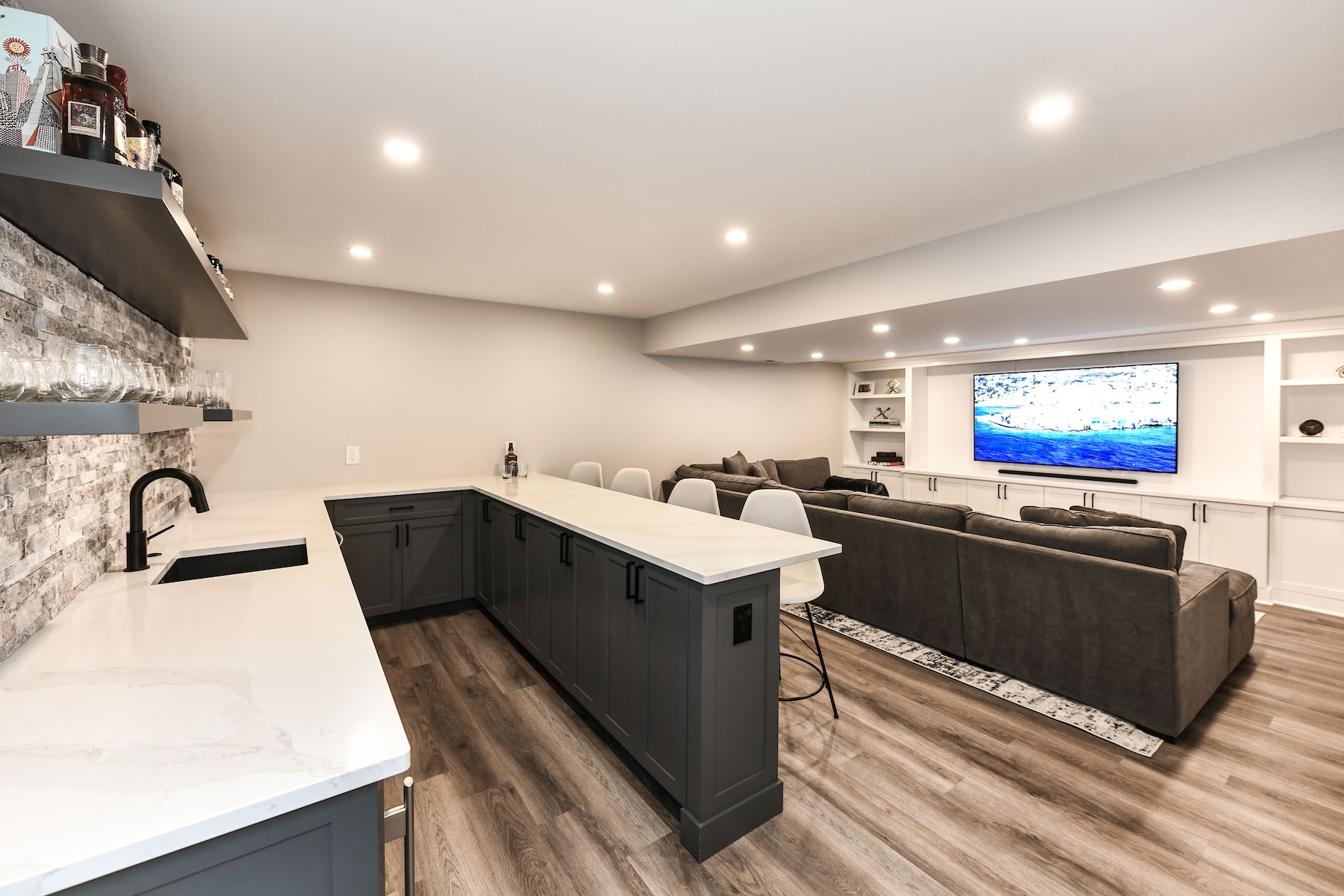 basement remodel reston VA