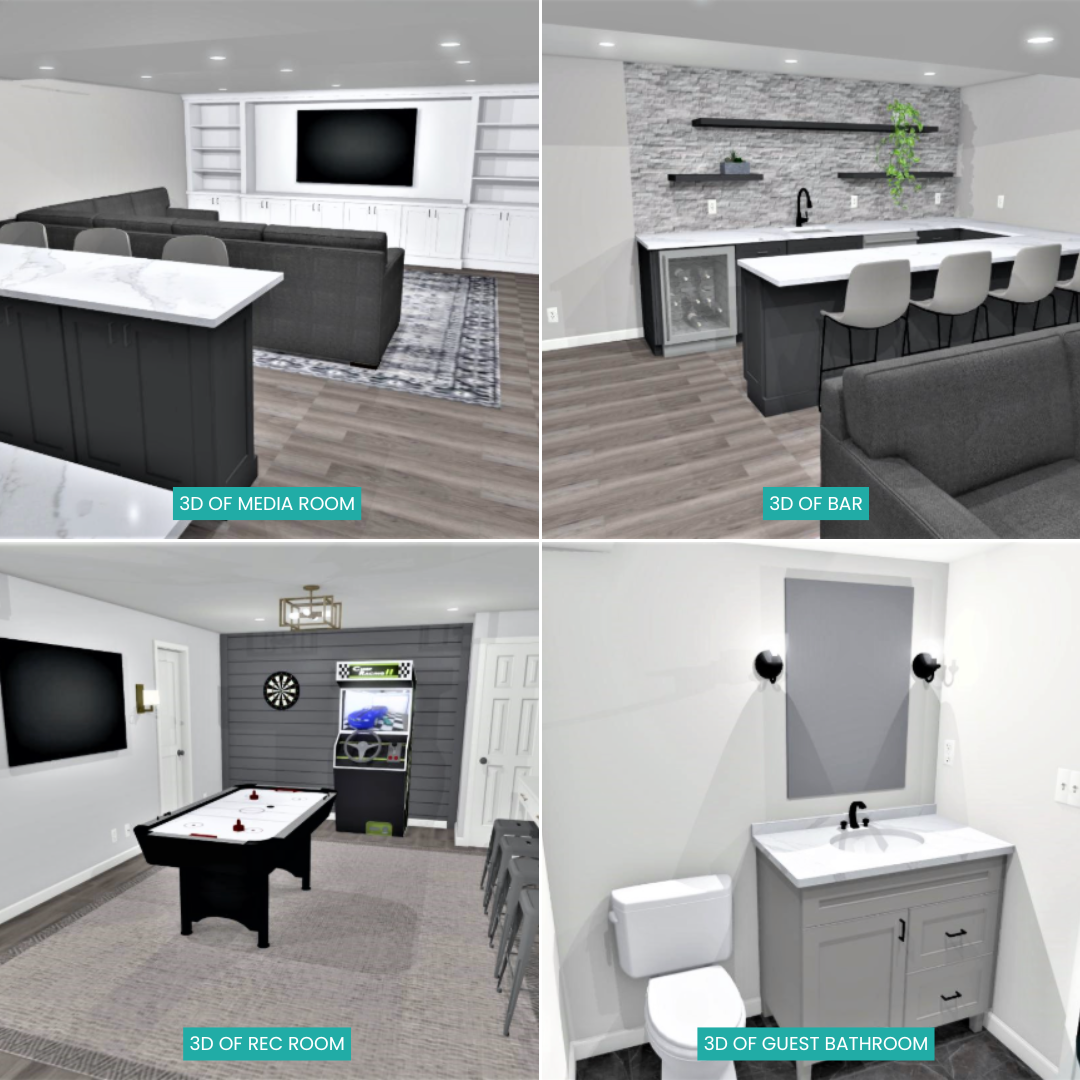 Basement Remodeling in Reston VA