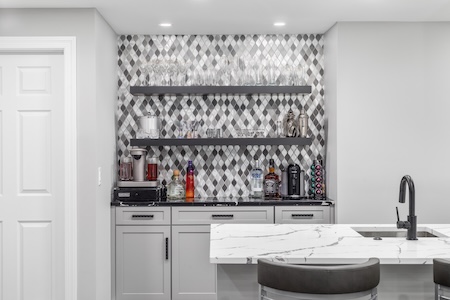 Basement Remodel in Great Falls, VA