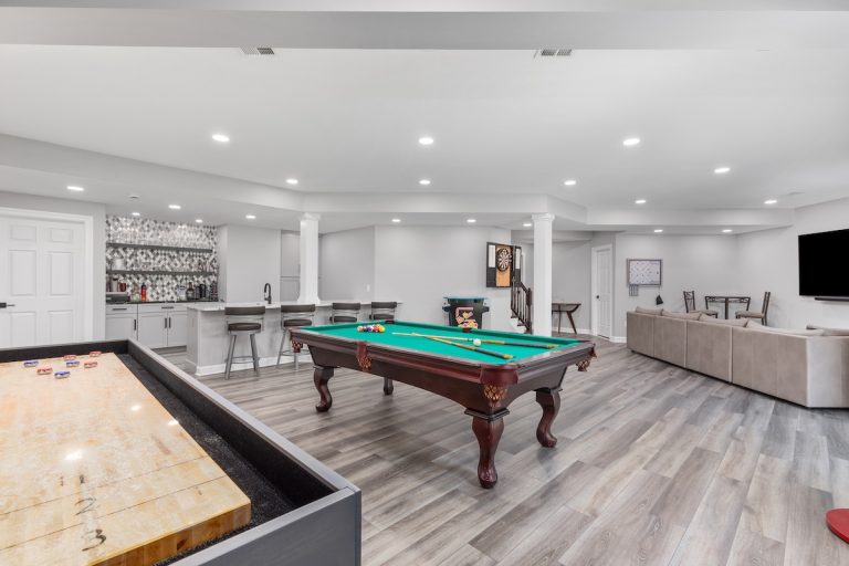 Basement Remodel in Great Falls, VA