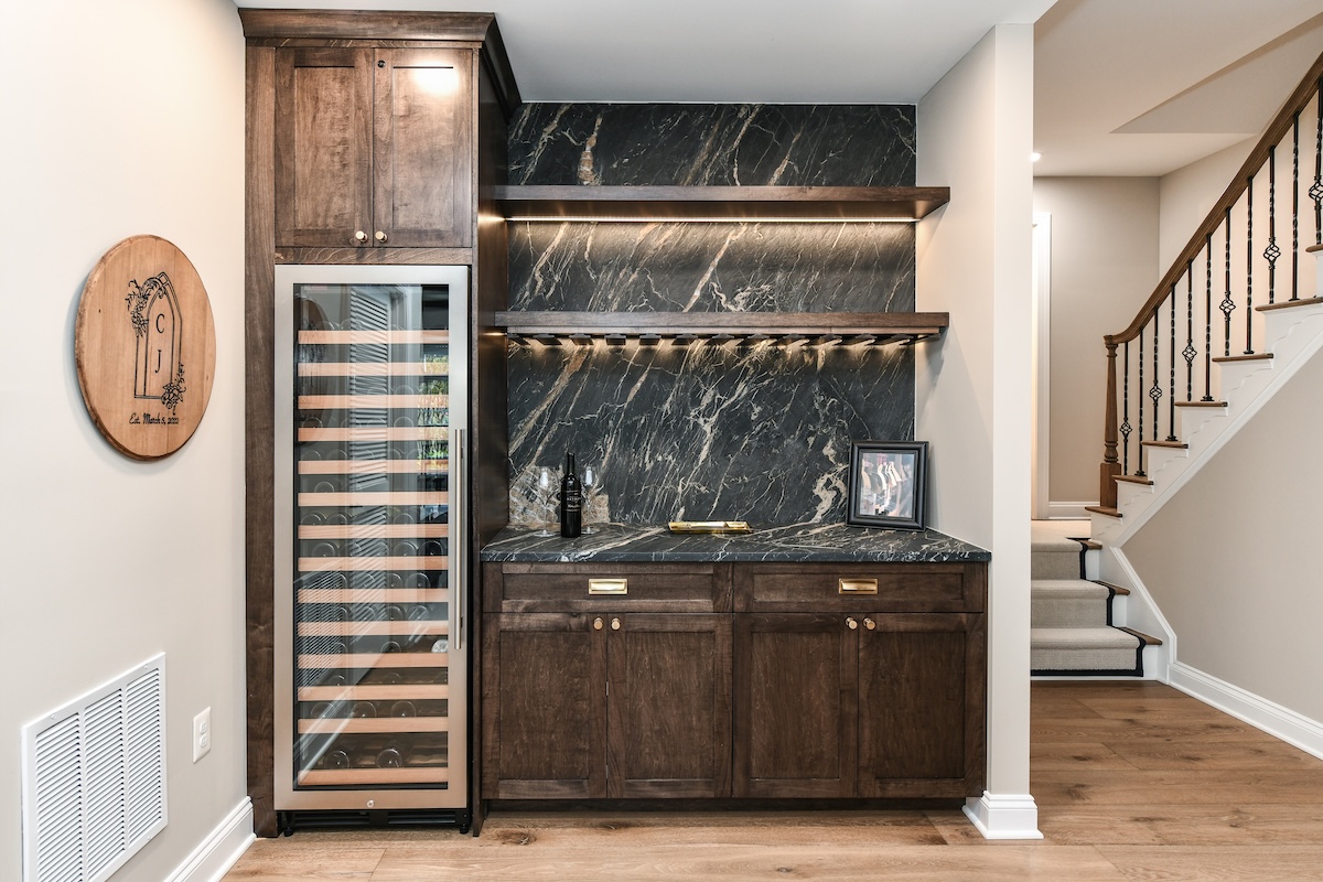 Basement Remodel in Reston VA