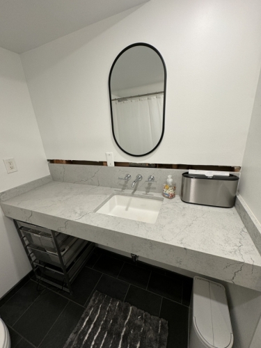 Lower Level Bath Before